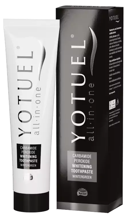 Yotuel All-in-one Wintergreen tuubi ja ulkopakkaus